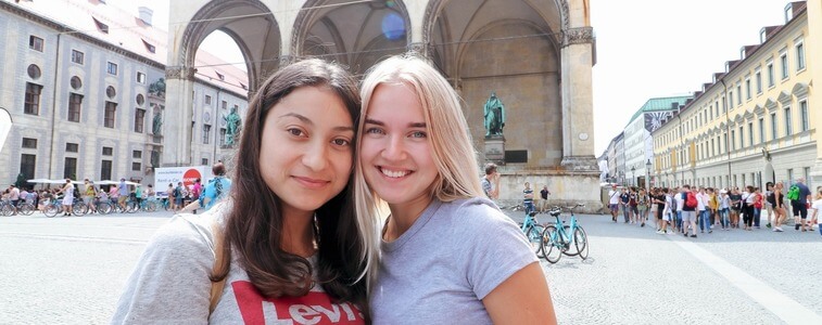 студентки МСМ в Мюнхене eurostudy